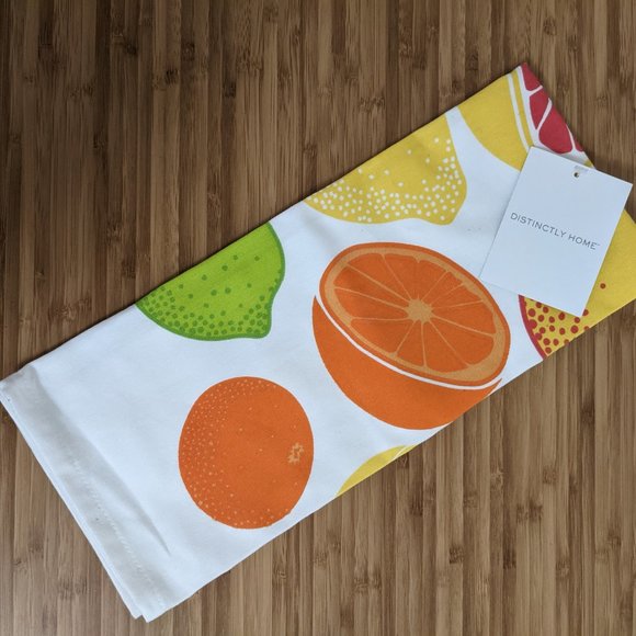 NWT Distinctly Home Citrus Tea Towel – Free With $50+ Purchase - Picture 3 of 3